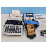 Canon Calculator/DYMY RHINO 5200 LABEL MAKER