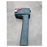 Mailbox - Green, Post Mount