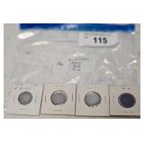 Liberty Seated Half Dime Coins - US Currency