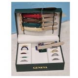 Geneva Watch Set - Interchangeable Bands & Bezels