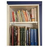 Bookshelf with Assorted Books - Collection of Vari