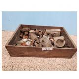 Vintage Jar Lids and Jars Lot