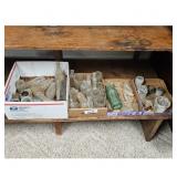 Antique Bottle Collection - Assorted Glass Bottles