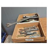 Mixed Lot of Wrenches and Tools