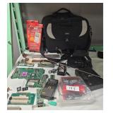 Electronics Lot: Targus Bag, Maverick Thermometer,