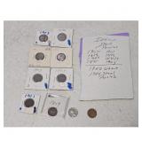 Indian Head Penny Series - Vintage Coins