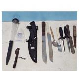 Mobil - Beoddy Oil Co. Rain Guage & knives