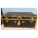 Trunk - Vintage Style, Storage, Black