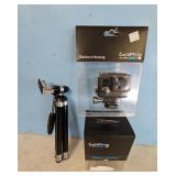 GoPro Blackout Housing, Battery BacPac, Tripod - A