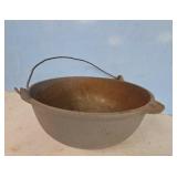 Cast Iron Cauldron - Kettle Pot with Wire Handle,