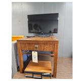 Seiki TV - Flat Screen Display/1 Drawer End Table