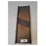 Antique Wooden Slaw Slicer