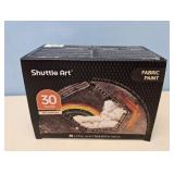 Shuttle Art Fabric Paint - 30 Colors, Vibrant, Fad