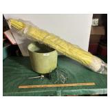 Old Planter & Garden items with umbrella