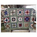 Patchwork Block Quilt 70*84in