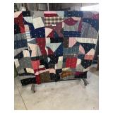 Knotted Pactchwork Quilt  68*80in