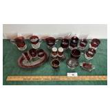 King's Crown Souvenir glass