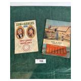 1936 Almanic  & 1941 Farm calendar