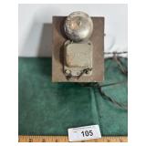 Schwarze elcetric bell