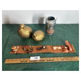 Ceramic Partridge & Hall decorations