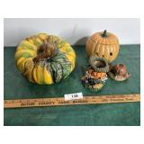 Ceramic Pumpkins