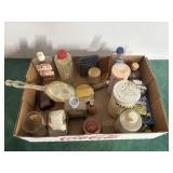 Laboratory advertising tins & bottles