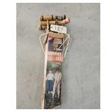 Vintage 4-Player Croquet Set