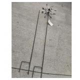 Metal Spoon Garden Wind Spinners Lot of 2