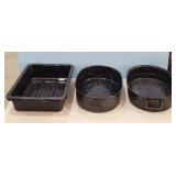 Roasting Pans and Tray Lot