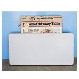 Fold-away Table & 4ft POLY TABLE w/adj height