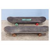 Two Skateboards, Tony Hawk
