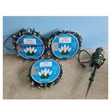 Holiday Time 225 Cool White LED C3 Lights - 3 Sets