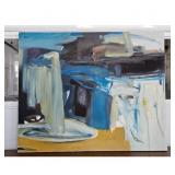 Soneta Sim Hoang 1995 Abstract Painting-Oil on