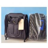 Rolling Carry-On Luggage & Garment Bag Lot