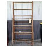 Vintage Wooden Clothes Drying Racks Lot of 2
