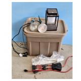 Outdoor Lighting Lot: Spotlights, Path Light, and