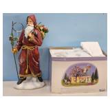 Department 56 Easter HOUSE & Santa Figurine