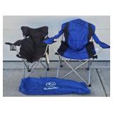 Subaru Camping Chairs - Lot of 2