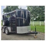 2014 Calico 2 Horse Trailer with Swing Wall