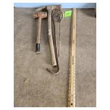 SLEDGE HAMMER/CROWBAR/PICK AX/