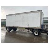 1987 MONON BOX TRAILER VIN# 1NNVA2811HM111514