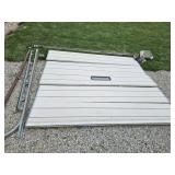 10ft tall x11ft W Insulated Garage Door/w Opener