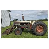 Case 990 Utility Tractor with Frontend Loader