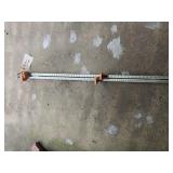 2 Aluminum Bar Clamps