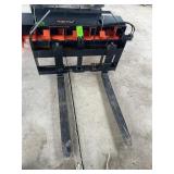 42' skid steer forks