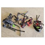 3 SAFETY HARNESSES..LIKE NEW, NO TETHER STRAPS