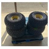 2 - 22.5x10.0-8 , 2 25x13-9 Gator tires