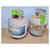 2 PROPANE TANK...ONE IS PARTIALLY FILLED