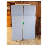 Vintage Chrome Coat Rack Stand