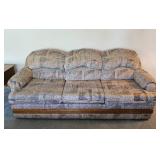 Upholstered Three-Seat Sofa Couch